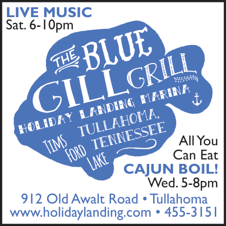 The Bluegill Grill Print Ad