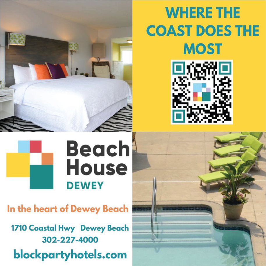 Beach House Dewey Hotel Print Ad