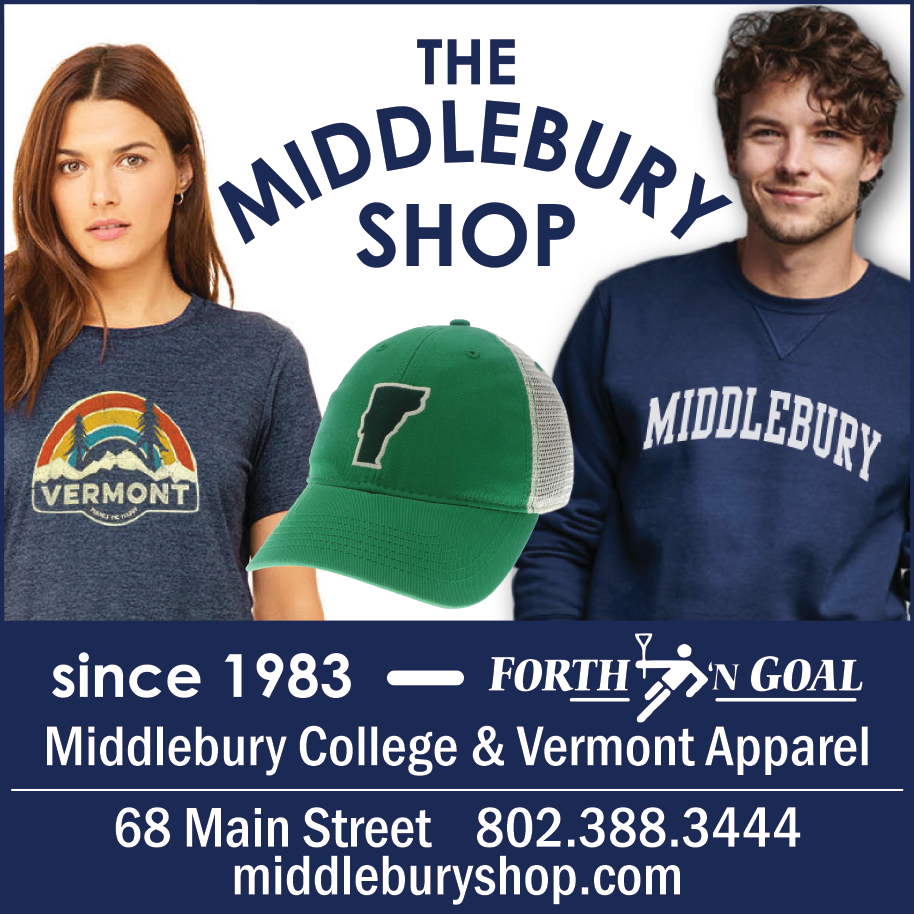 The Middlebury Shop Print Ad
