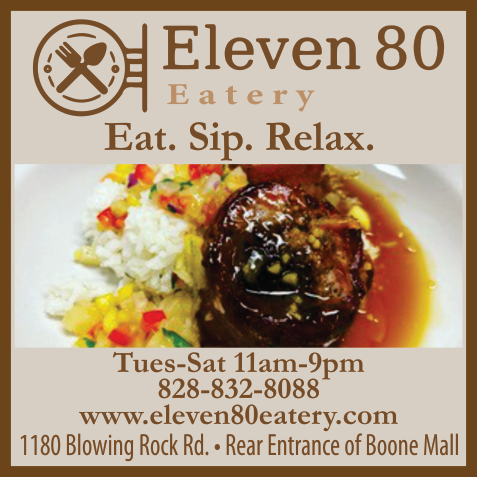 Eleven 80 Eatery Print Ad