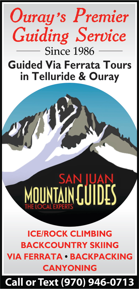 San Juan Mountain Guides  Print Ad