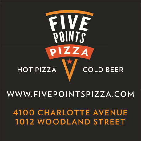 Five Points Pizza Print Ad