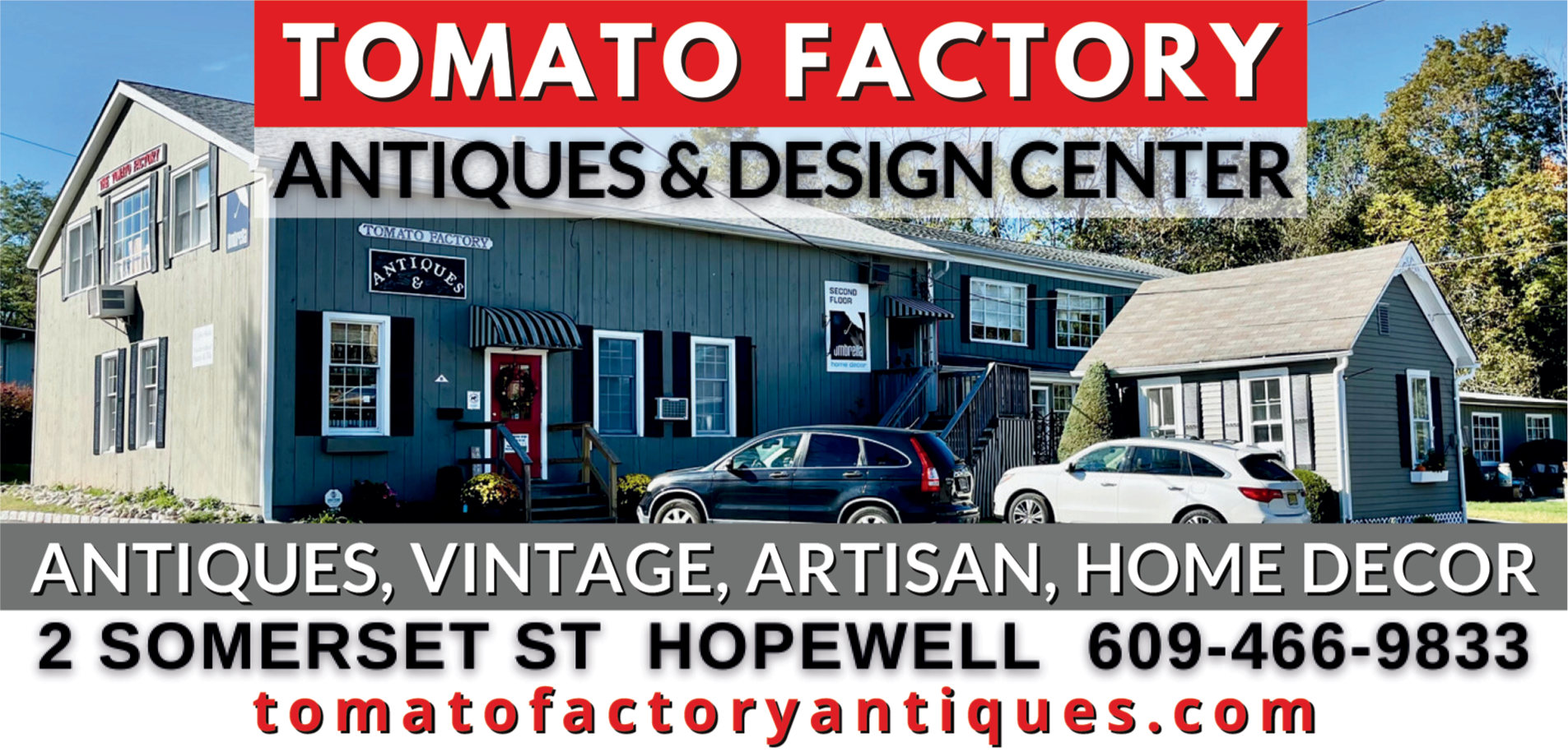 The Tomato Factory Antiques Center Print Ad
