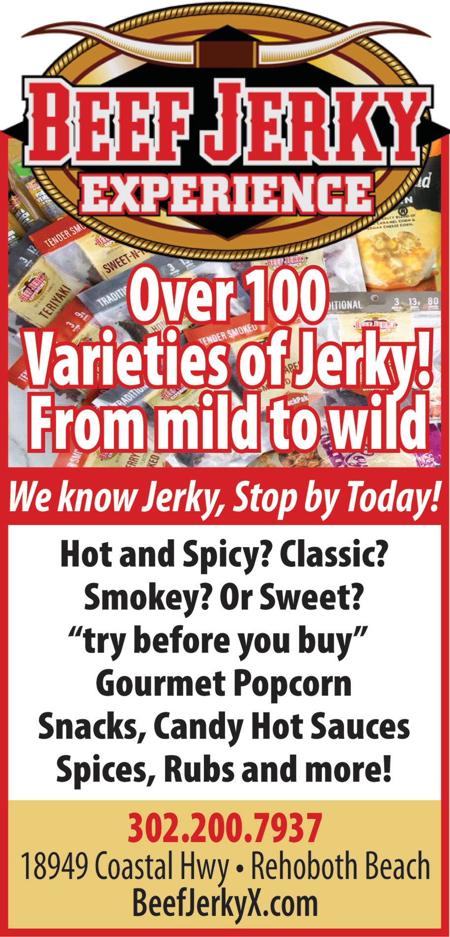 Beef Jerky Experience Print Ad