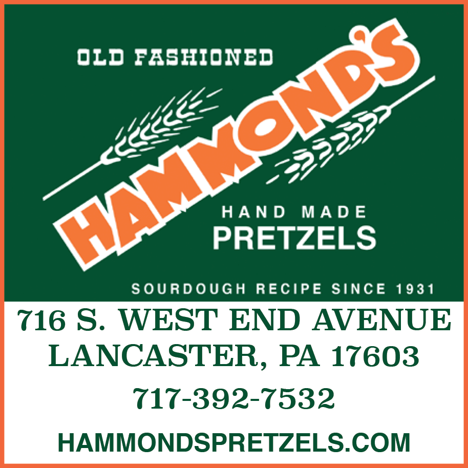 Hammond's Pretzels Print Ad