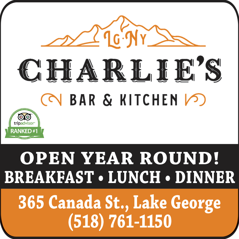 Charlies Bar & Kitchen Print Ad