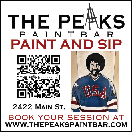 The Peaks Paintbar Print Ad