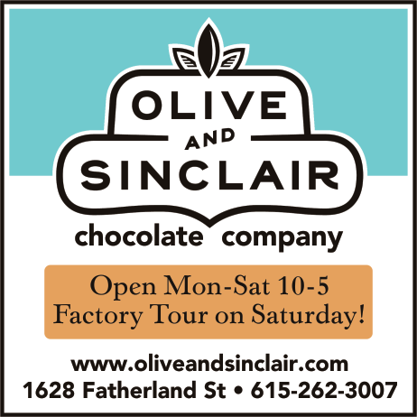 Olive and Sinclair Chocolate Co. Print Ad