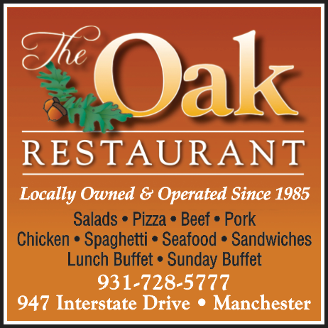 The Oak Restaurant Print Ad