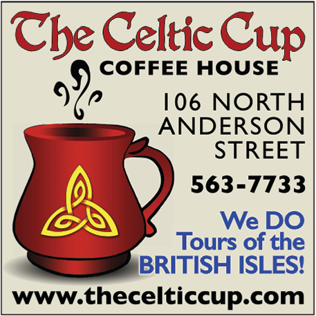 The Celtic Cup Coffee House Print Ad