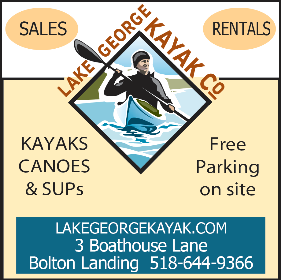 Lake George Kayak Company Print Ad