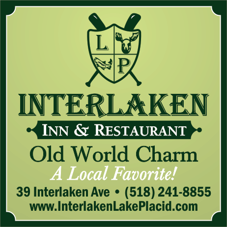 The Interlaken Inn & Restaurant Print Ad