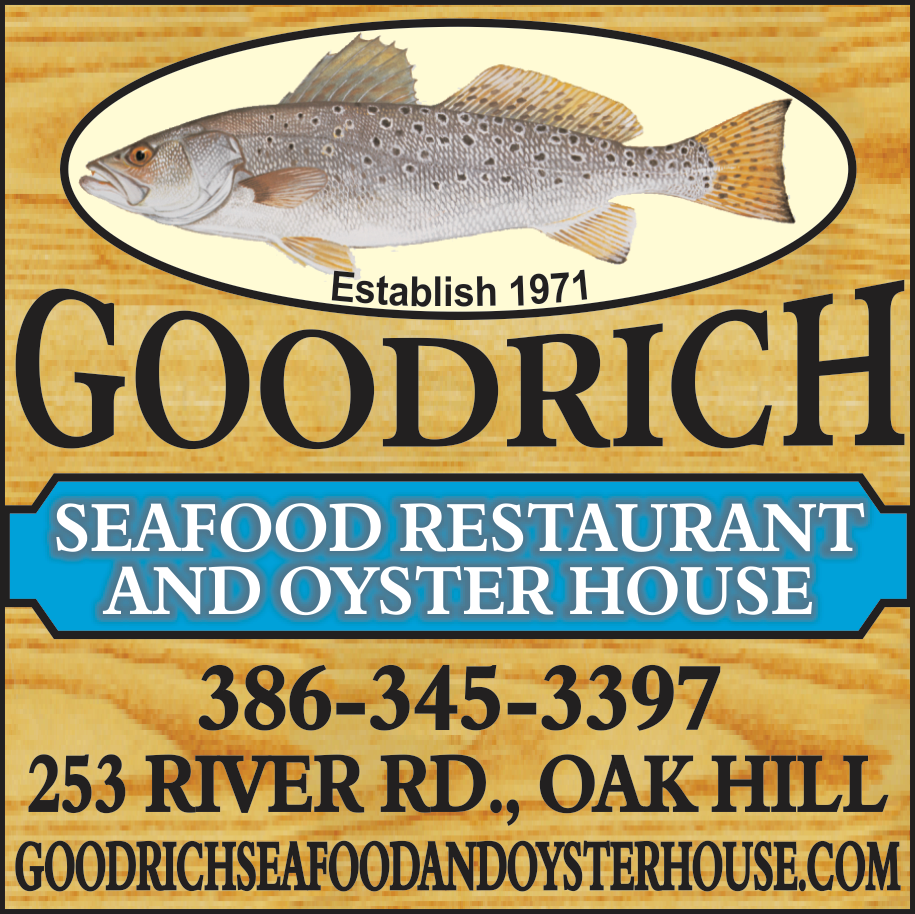 Goodrich Seafood Restaurant and Oyster House Print Ad