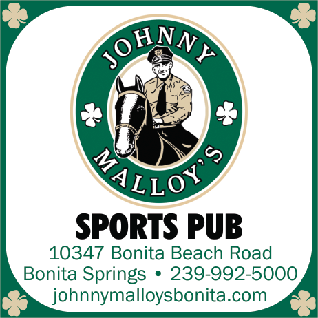 Johnny Malloy's Sports Pub Print Ad
