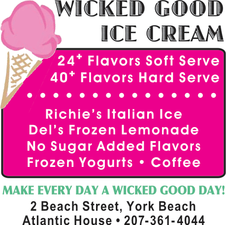 Wicked Good Ice Cream Print Ad