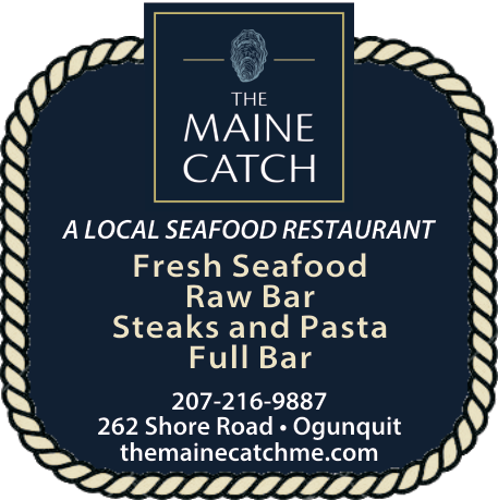 The Maine Catch Seafood Restaurant Print Ad