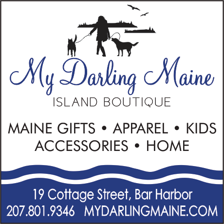 My Darling Maine Island Boutique  Print Ad