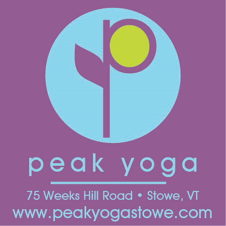 Peak Yoga Print Ad