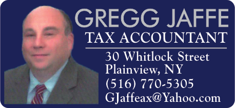 Gregg Jaffe Tax Accountant Print Ad