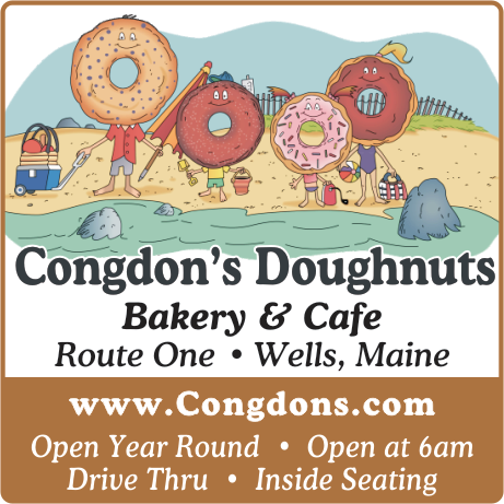 Congdon's Doughnuts Bakery, Café & Drive Thru Print Ad