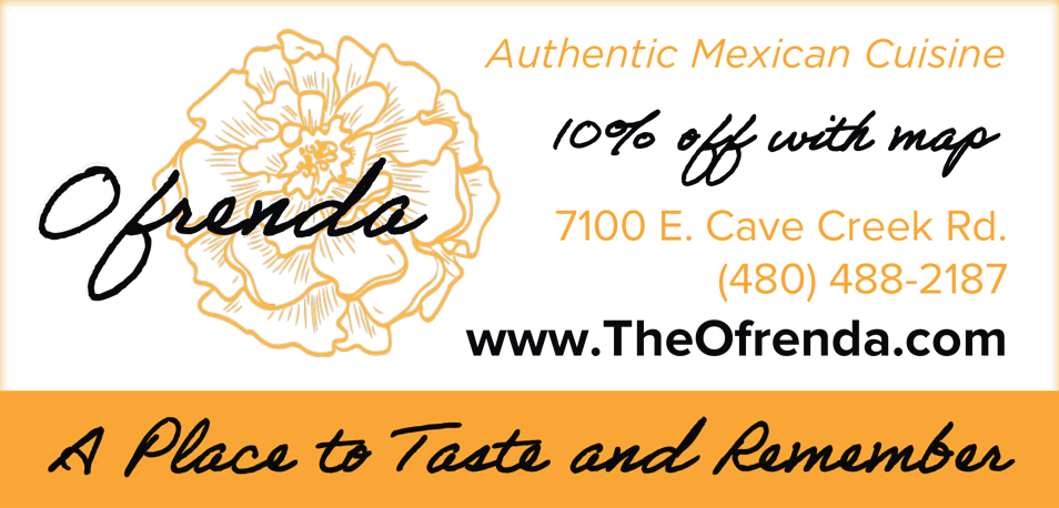 Ofrenda Authentic Mexican Cuisine Print Ad