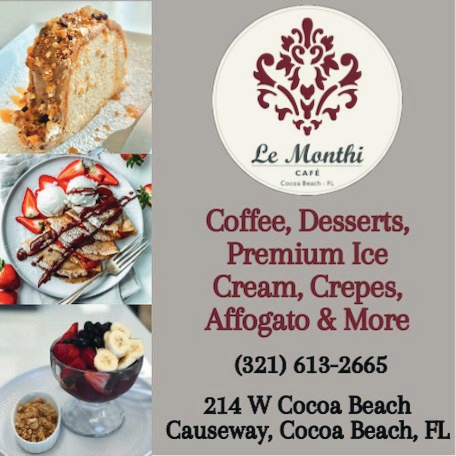 Le Monthe Cafe & Ice Cream Print Ad