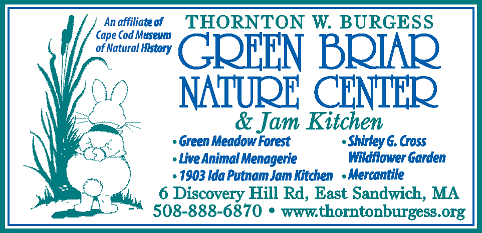 Thornton W. Burgess Green Briar Nature Center Print Ad