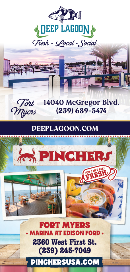 Deep Lagoon Seafood & Oyster House Print Ad