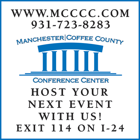 Manchester Coffee County Conference Center Print Ad