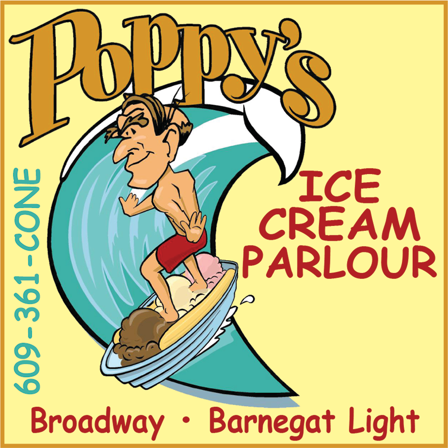 Poppy's Ice Cream Parlor Print Ad