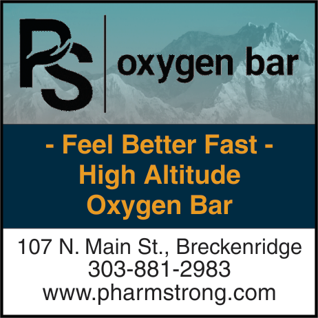 Pharmstrong's PS Oxygen Bar Print Ad
