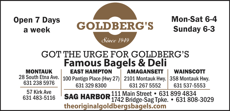 Goldberg's Famous Bagels Print Ad