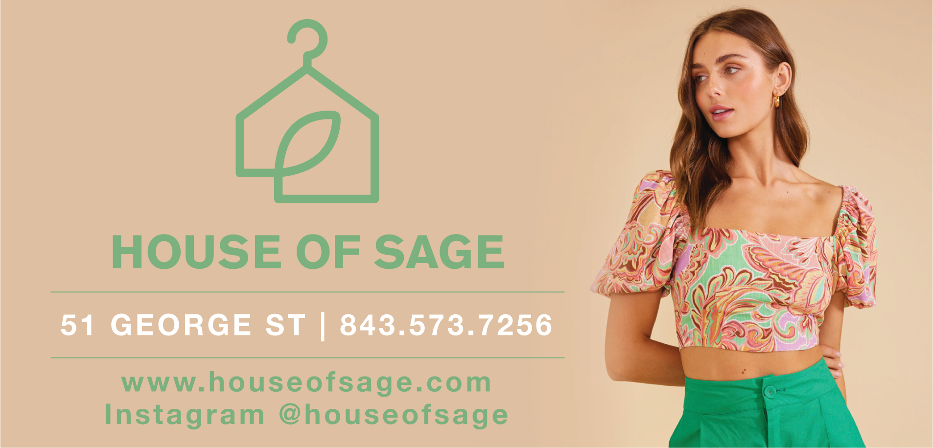 House Of Sage Print Ad