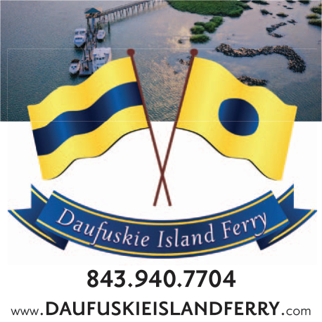 Daufuskie Island Ferry Print Ad