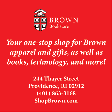 Brown University Bookstore Print Ad