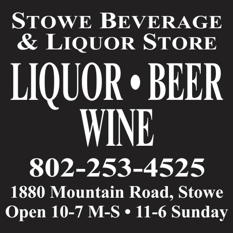 Stowe Beverage & Liquor Store Print Ad