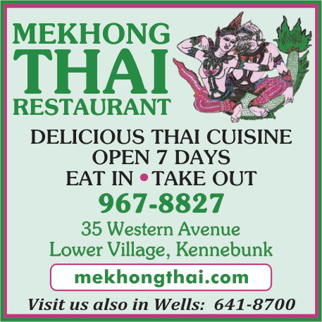 Mekhong Thai Restaurant Print Ad