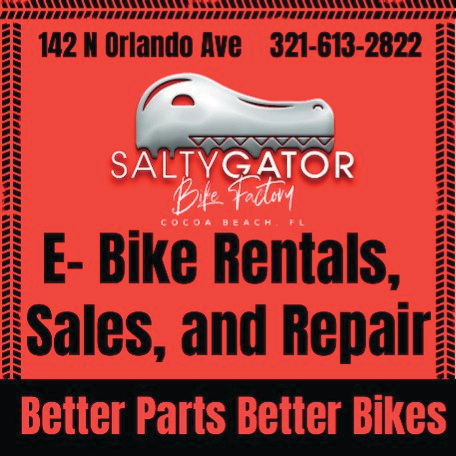 Salty Gator Bike Factory Print Ad