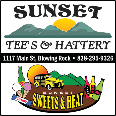 Sunset Tee's & Hattery Print Ad