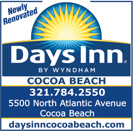 Days Inn Cocoa Beach Print Ad