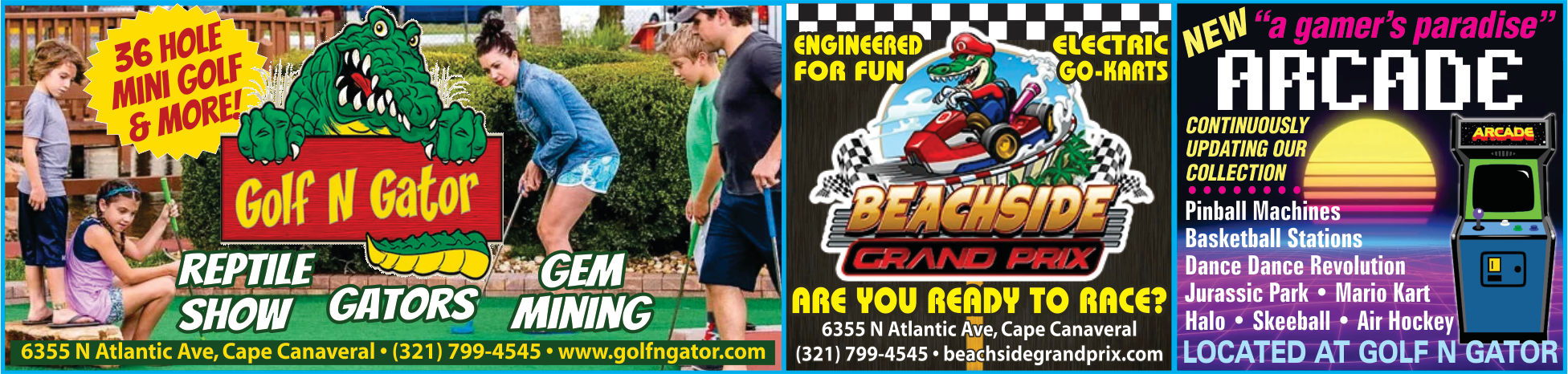 Golf N Gator Print Ad