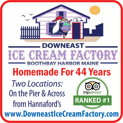 Downeast Ice Cream Factory Print Ad