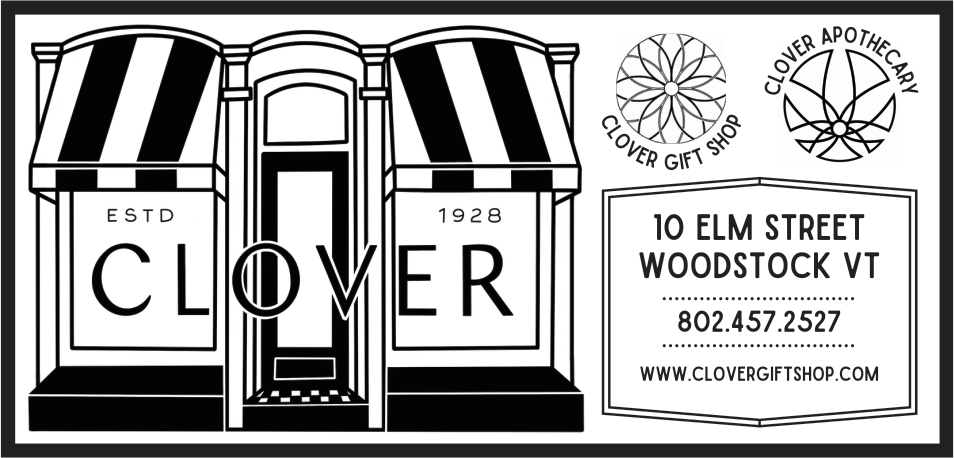 Clover Gift Shop  & Clover Apothecary Print Ad