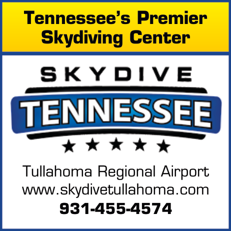 Skydive Tennessee Print Ad