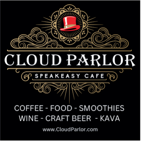 Cloud Parlor Speakeasy Cafe Print Ad