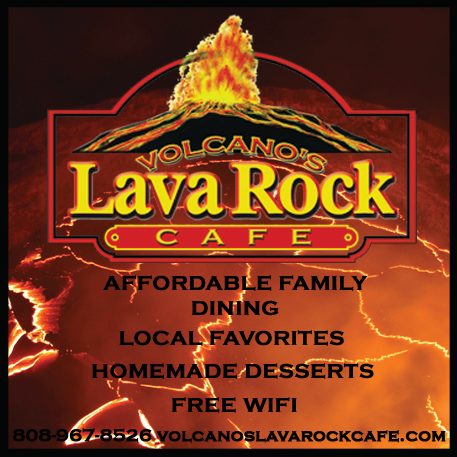 Lava Rock Cafe Print Ad