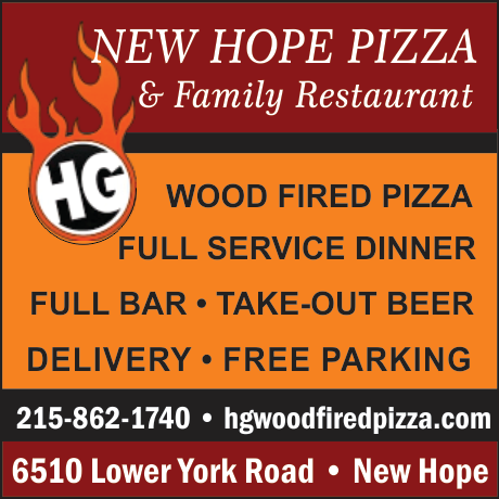 New Hope Pizza & Family Restaurant Print Ad