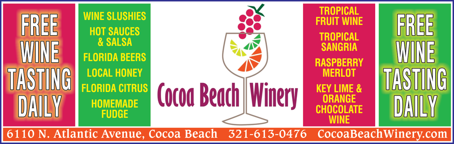 Cocoa Beach Winery Print Ad
