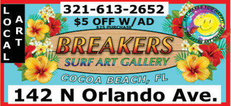 Breakers Art Gallery Print Ad