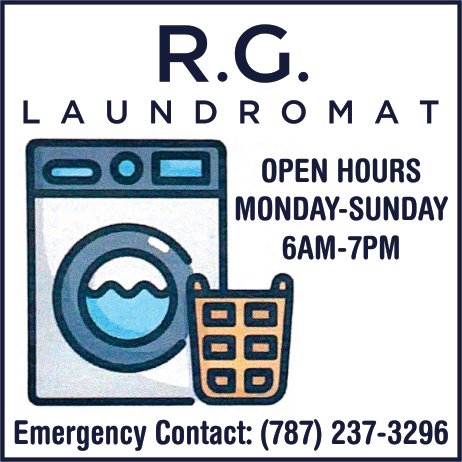 R.G Laundromat Print Ad